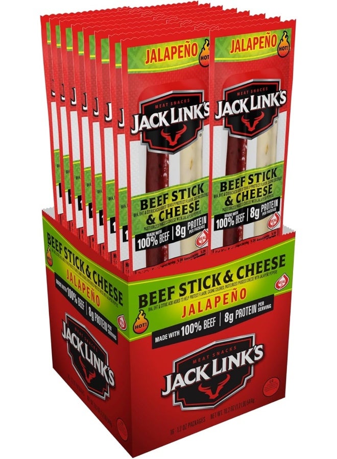 Jack Link's Jalapeno Beef and Cheese Sticks Combo Pack - Image 1